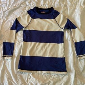 JCREW kids striped rashguard